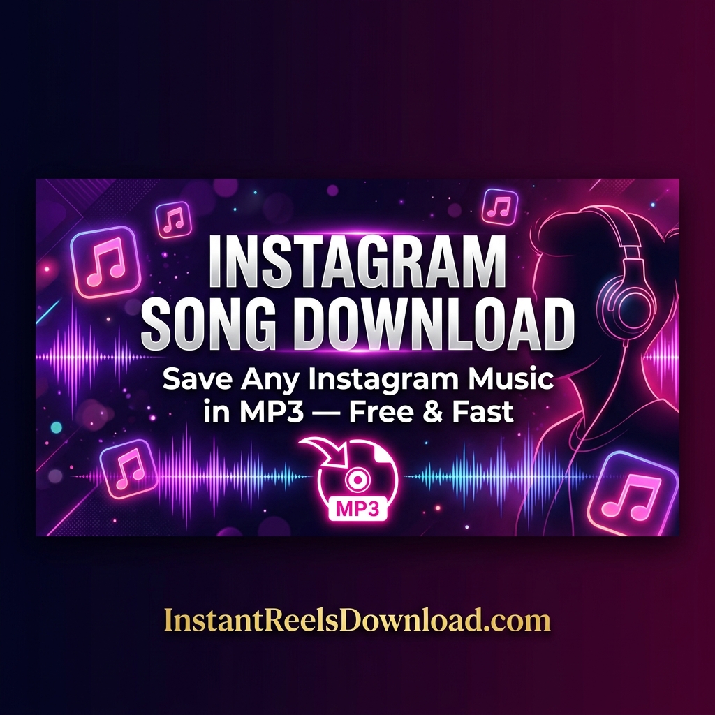 Instagram Song Download: Save Any Reel Music & Audio as MP3 Free (2026)