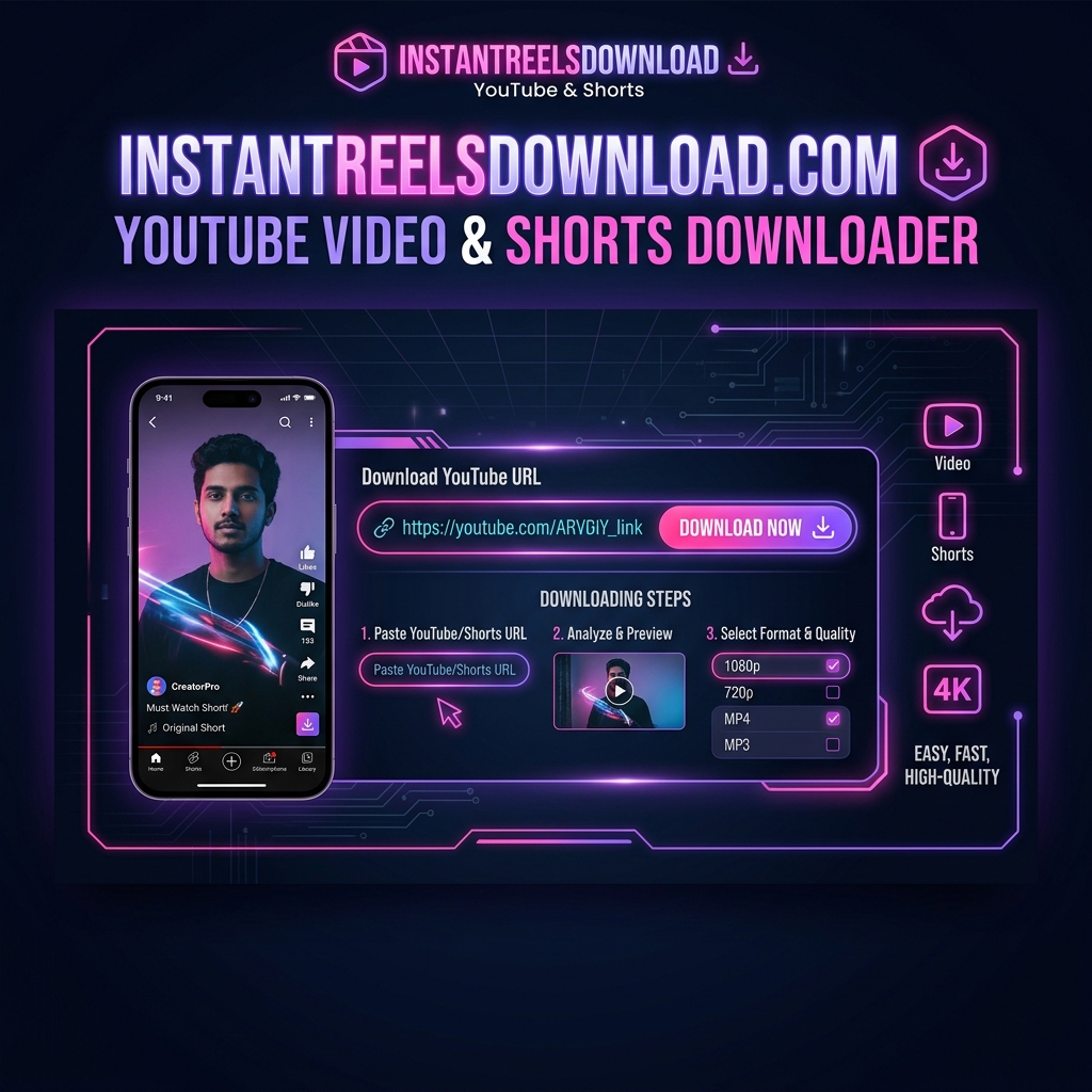 🎥 YouTube Video Downloader: Save YouTube Shorts & Videos directly to Gallery (HD 1080p, Free)